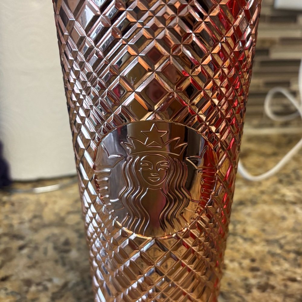 Starbucks Metallic Pink Tumbler